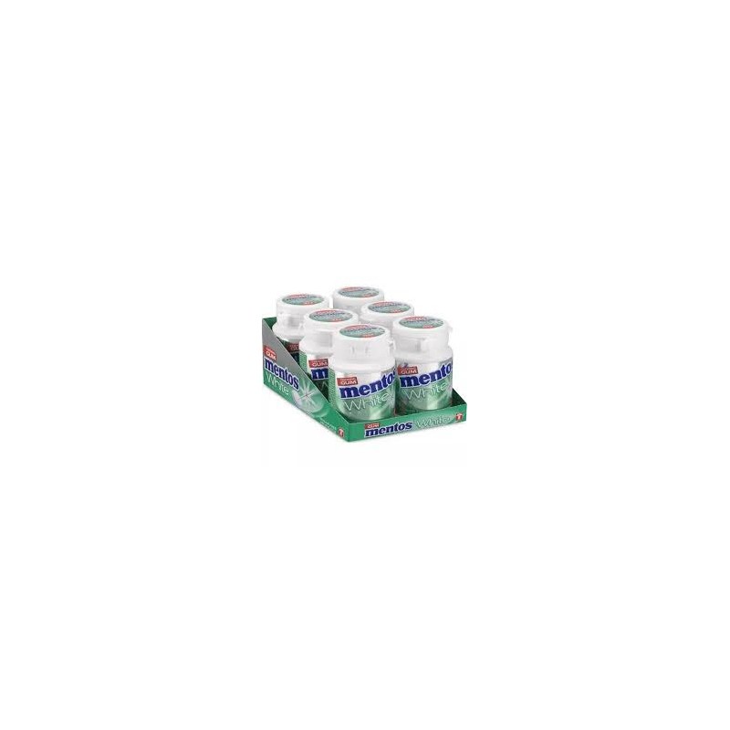 Mentos Gum Green Mint White 6pcs