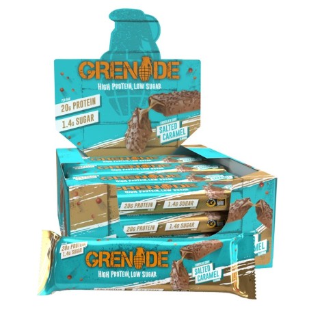 Grenade bar chocolat chip salted caramel 60gr