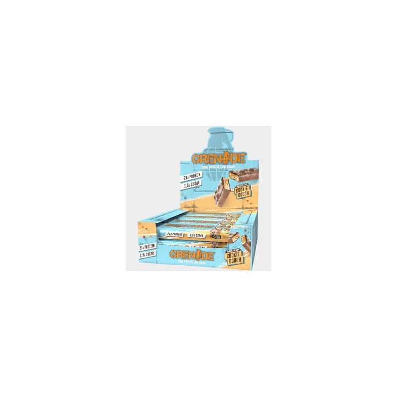 Grenade Bar Chocolate Chip Cookie dough 60g