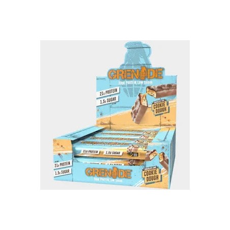 Grenade Bar Chocolate Chip Cookie dough 60g